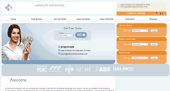 Desktop Screenshot of ammouriinsurance.com